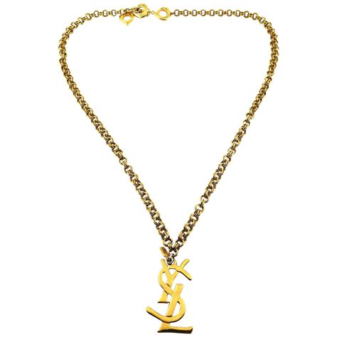 ysl necklase|YSL jewellery sale.